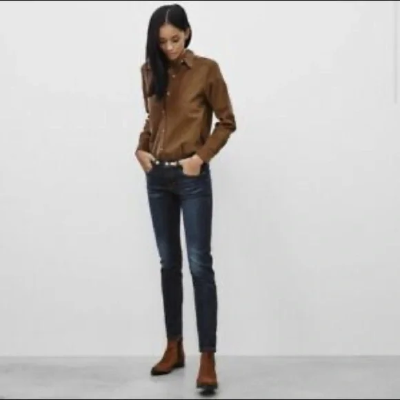 Frame Denim Le Garçon Rosewood - Picture 11 of 11